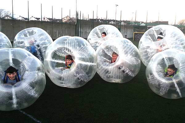 Oranmore and Bawnmore lads enjoying a Bubble Birthday Party at Astrobay!