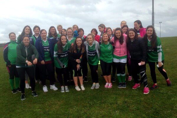Hen party on the Alternative Old School Sports Day at Astrobay Ballyloughane Galway.